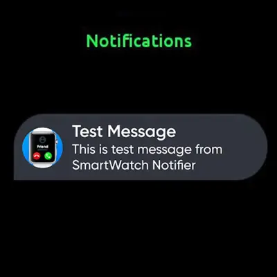 SmartWatch Notifier android App screenshot 1